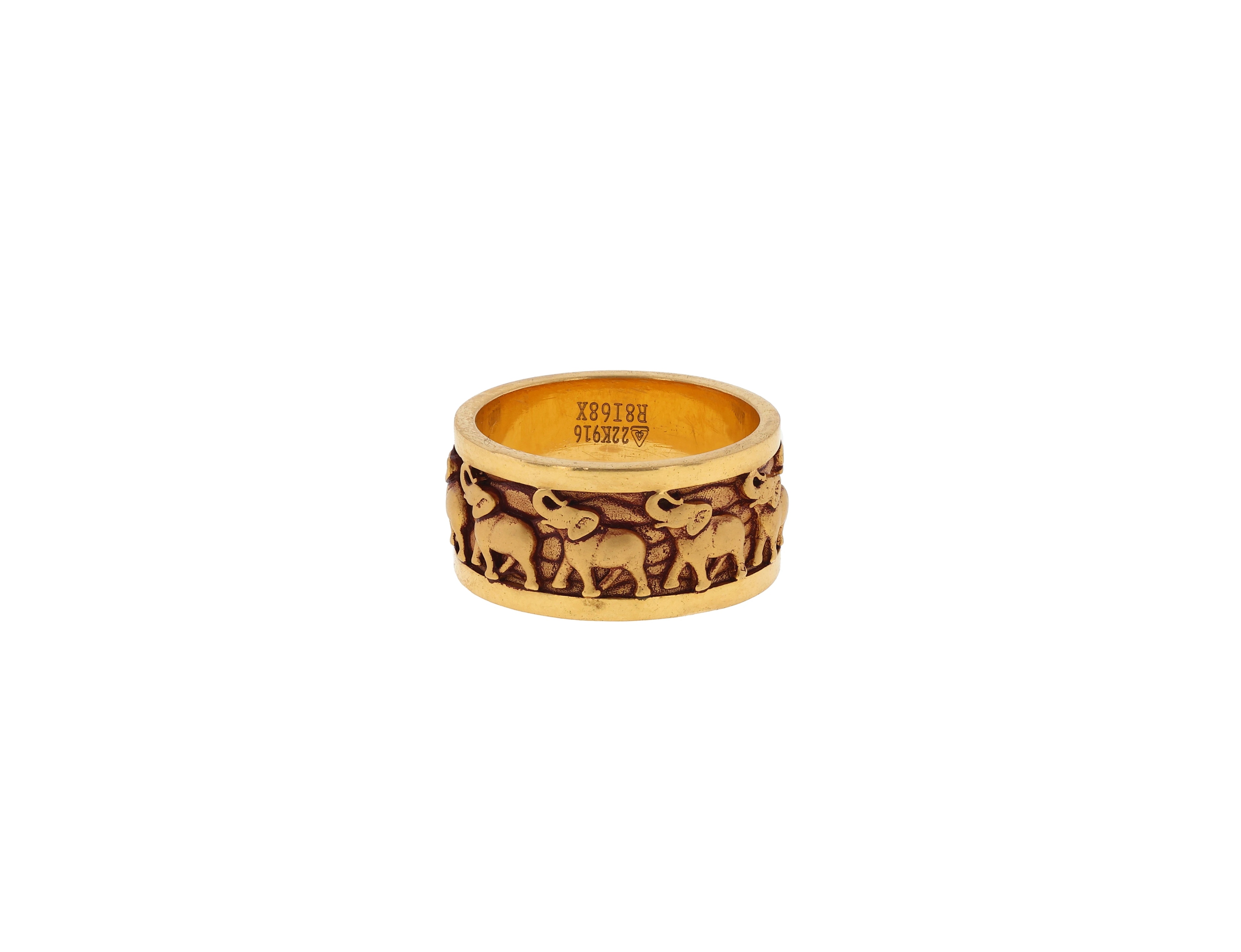 Regal Elephant Designer Ring — image 1