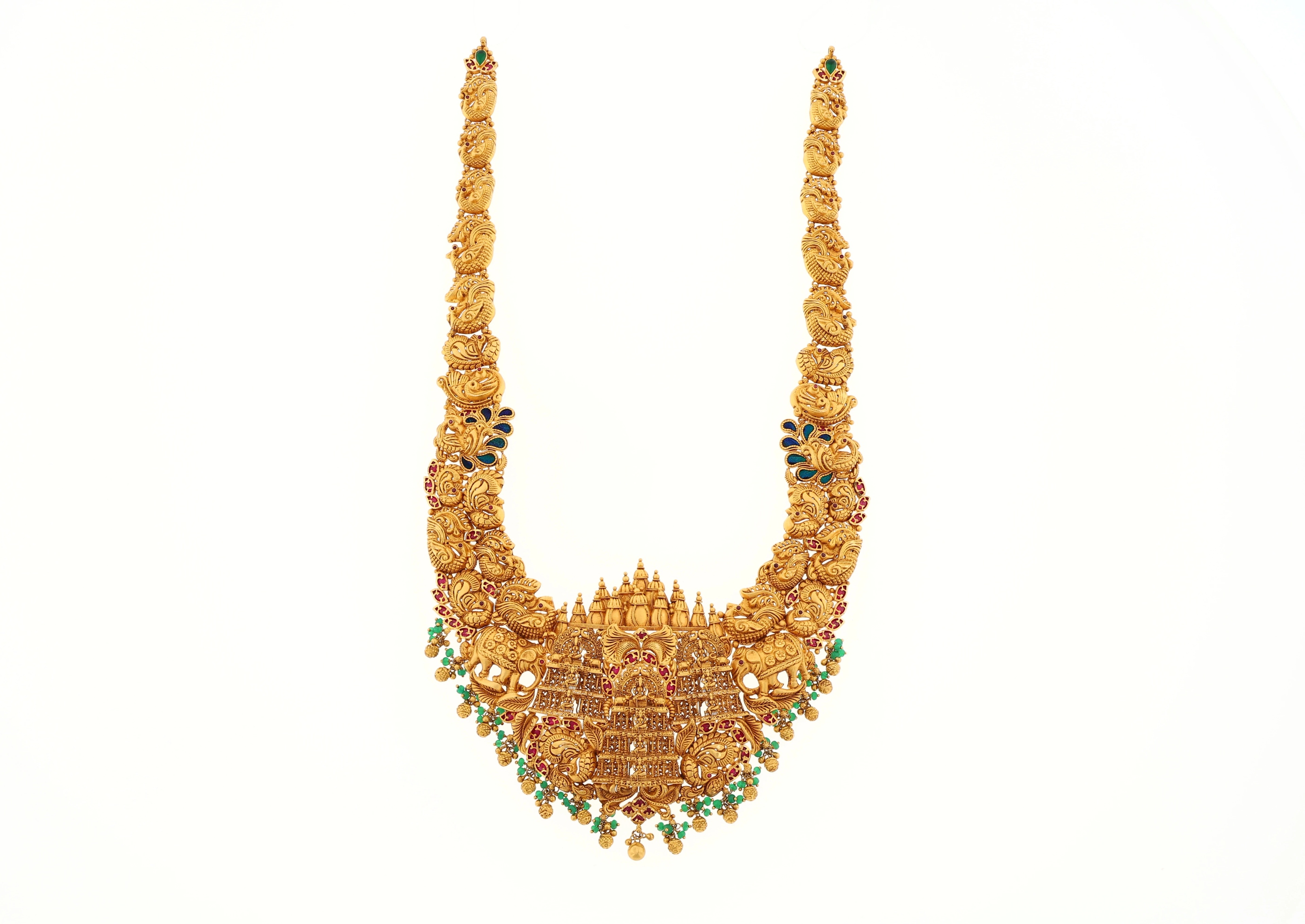 Golden Aura Floral Necklace — image 1
