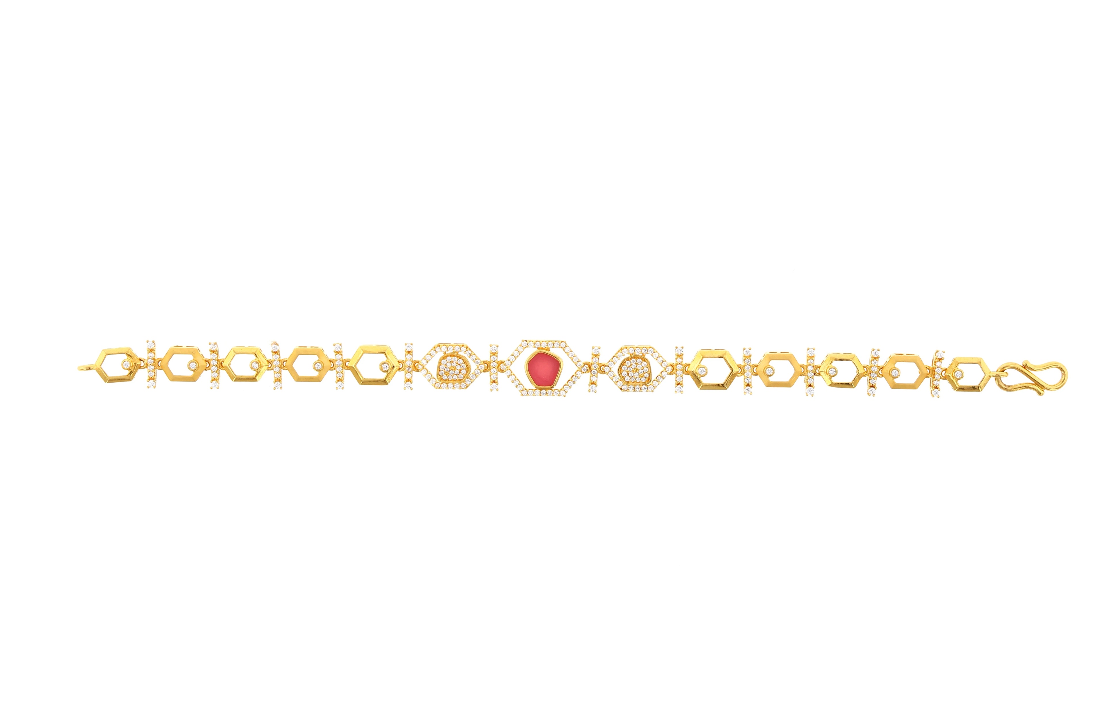 Golden Harmony Designer Bracelet — image 1