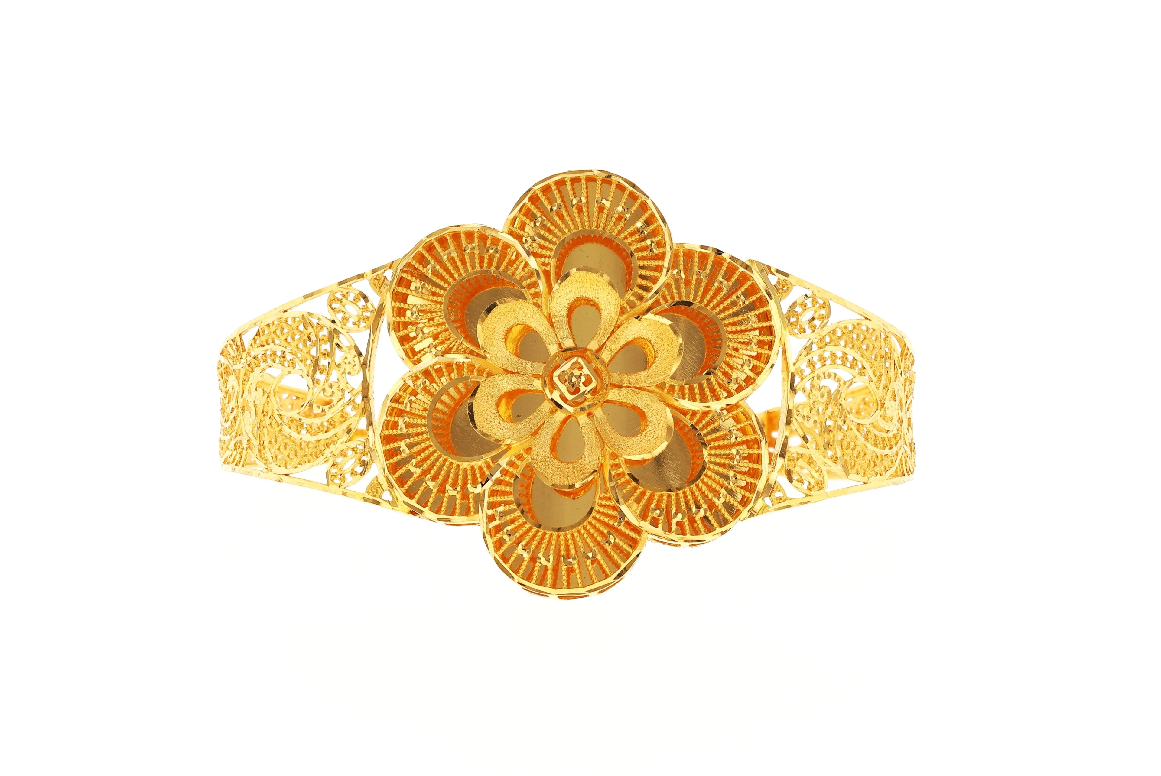 Regal Heritage Flower Bangle