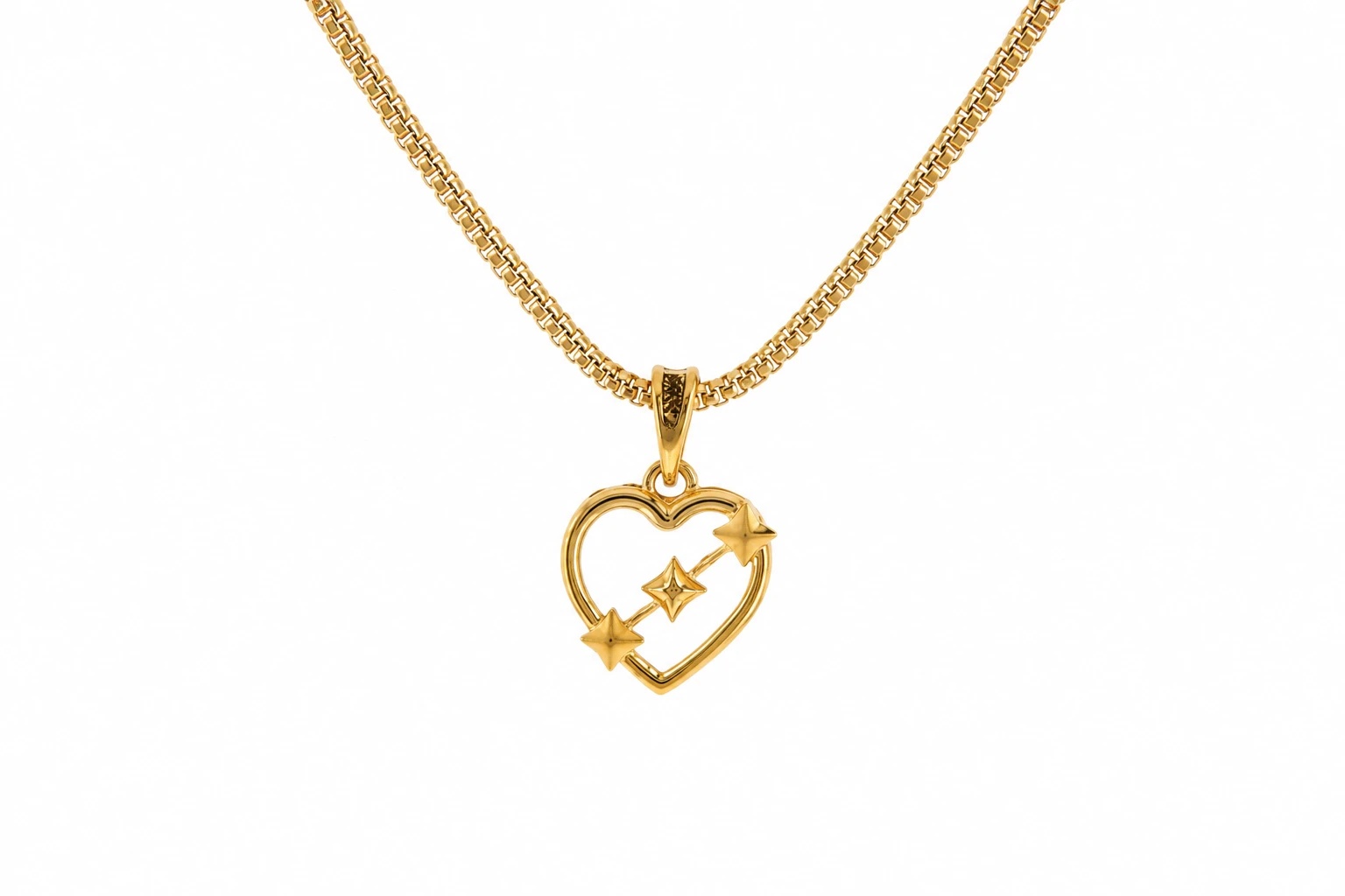 Heart and Stars Pendant — image 1