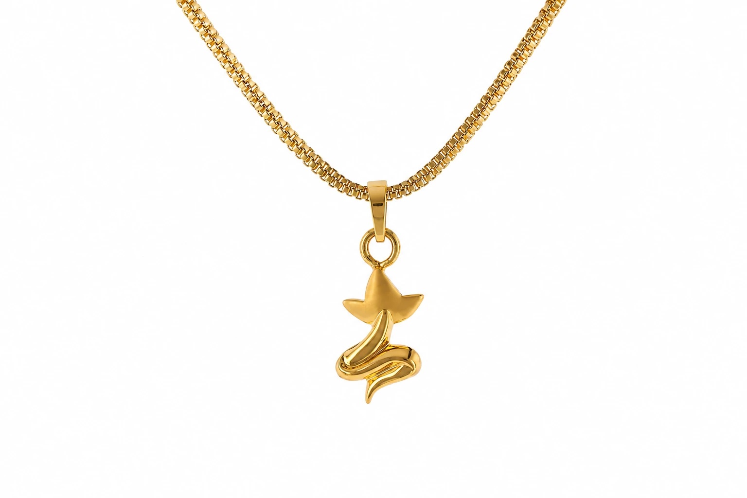 Abstract Floral Pendant — image 1